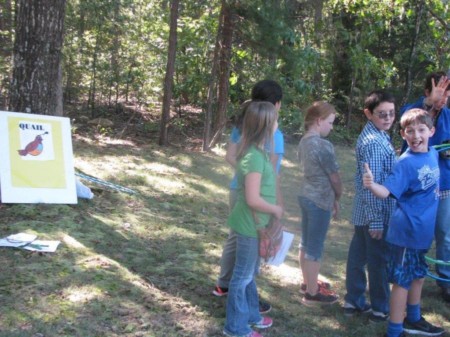 Carter County Eco Day quail game station